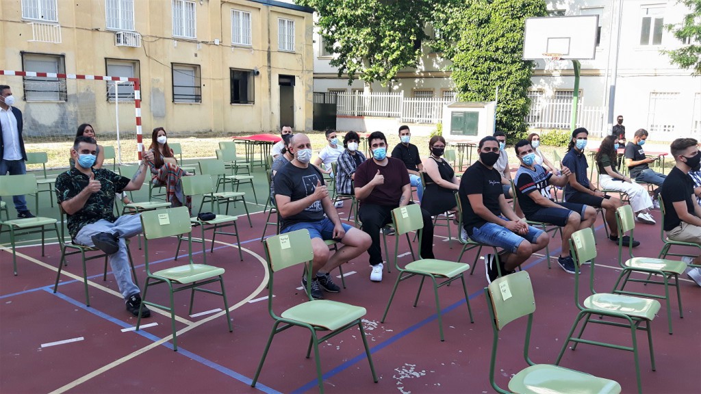 Fiesta graduación curso 2020/2021. Alumnos de 2ºDAW